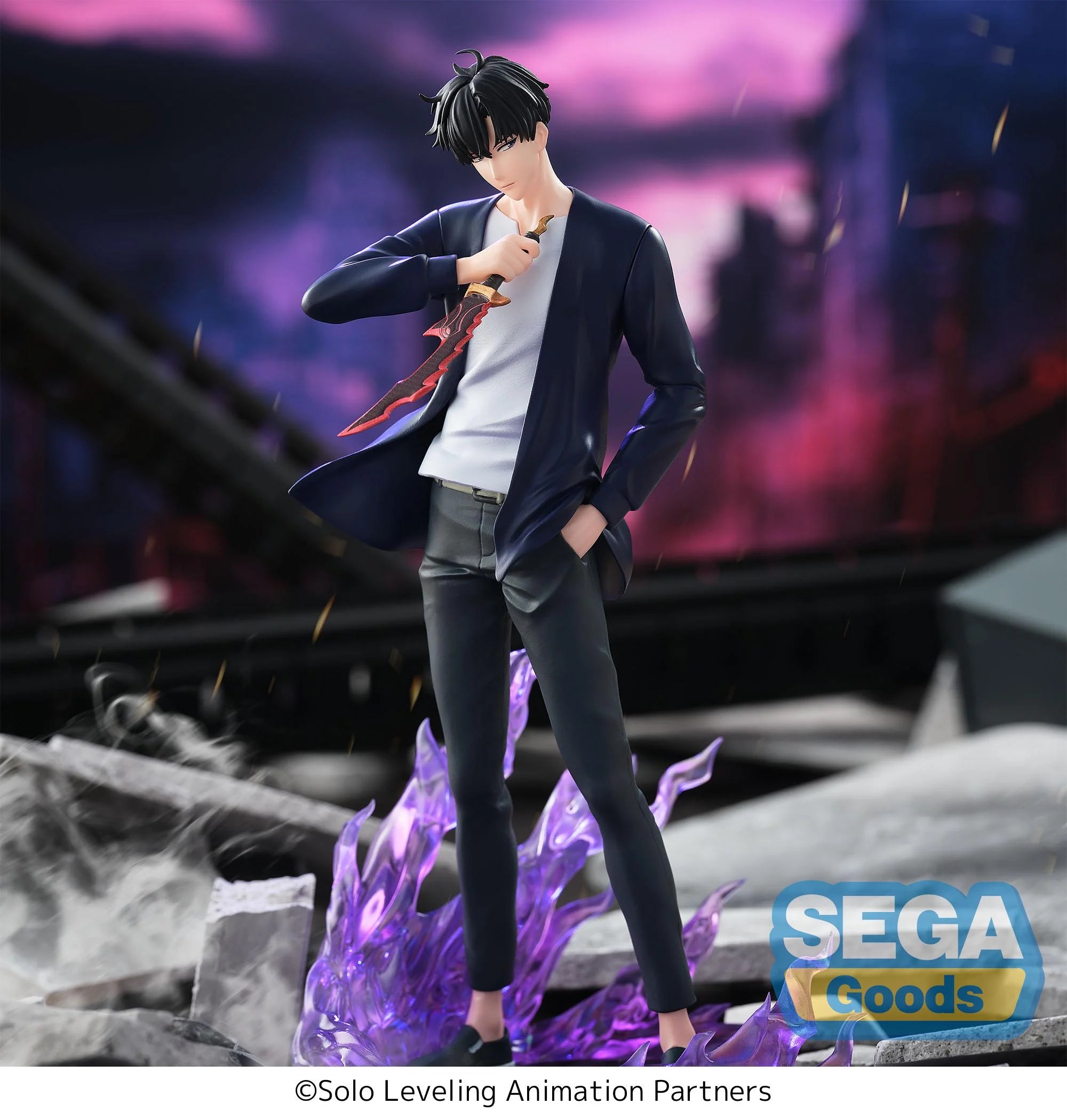 Figurine Sung Jinwoo  18cm - Solo Leveling - Xross Link