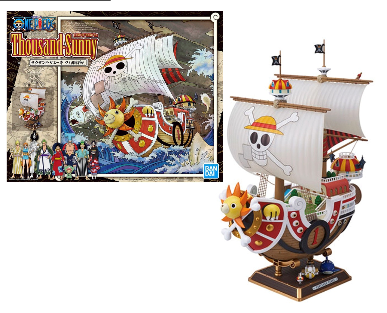 Maquette Bateau Thousand Sunny Land of Wanokuni Ver. 30cm - One Piece - Grand Ship Collection