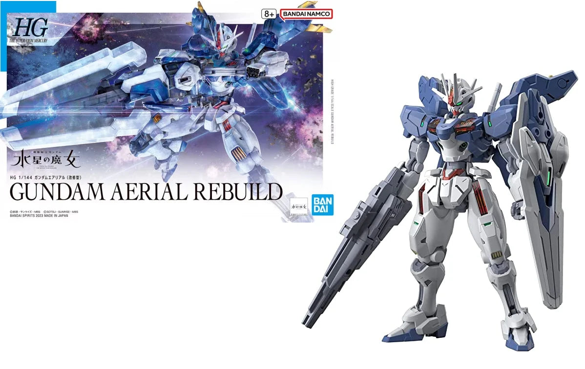 Maquette Gundam HG Aerial Rebuild - Gundam The Witch From Mercury - Model Kit