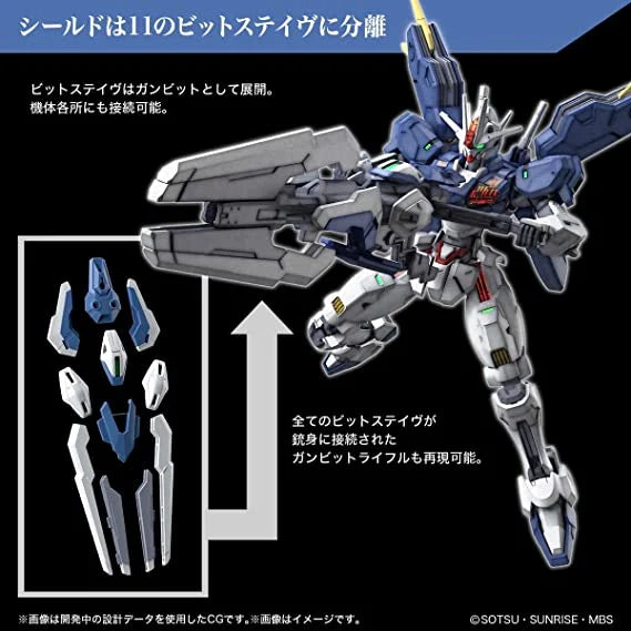 Maquette Gundam HG Aerial Rebuild - Gundam The Witch From Mercury - Model Kit