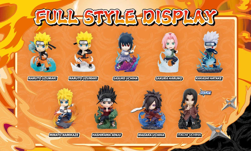 Mystery Box Figurine Ninja Vol 1 - Naruto Shippuden- Funism