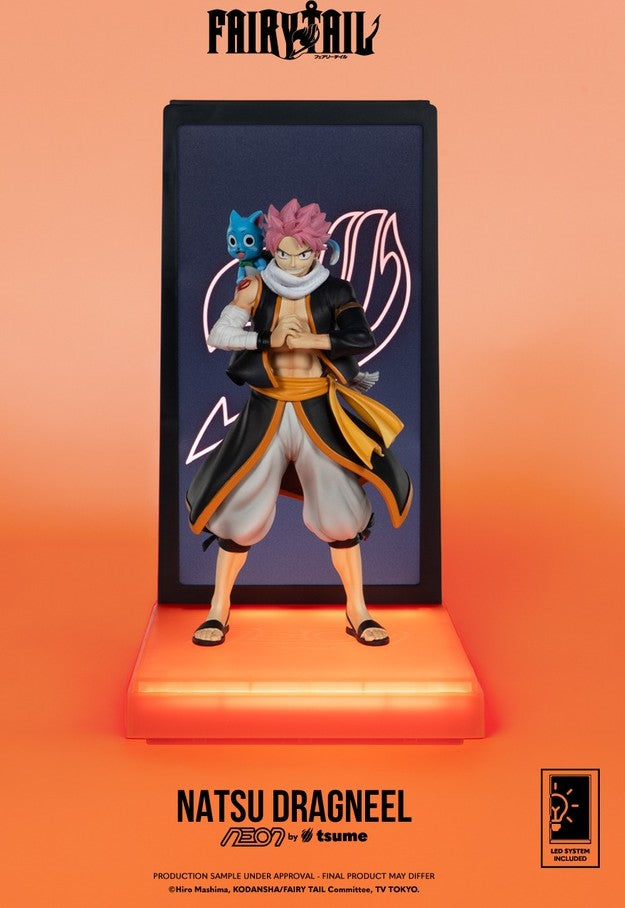 Figurine Natsu Dragneel (25cm) - Fairy Tail - Neon by Tsume