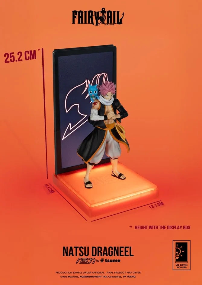 Figurine Natsu Dragneel (25cm) - Fairy Tail - Neon by Tsume