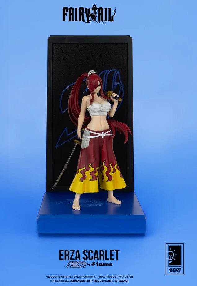 Figurine Erza Scarlet (25cm) - Fairy Tail - Neon by Tsume