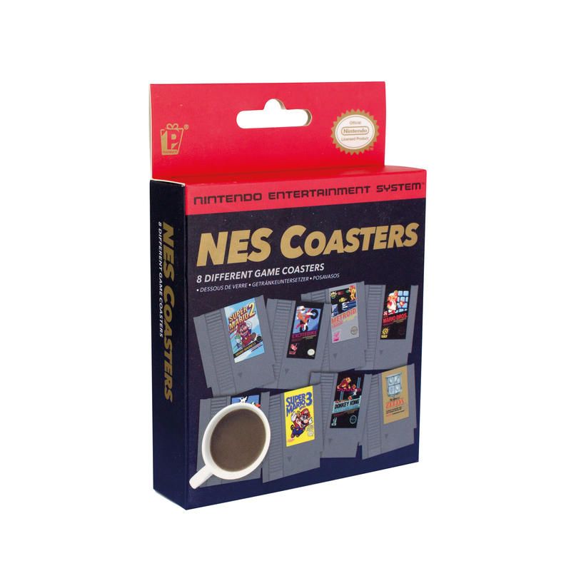 Lot de 8 Sous-Verres NES Cartouche- NES - Nintendo