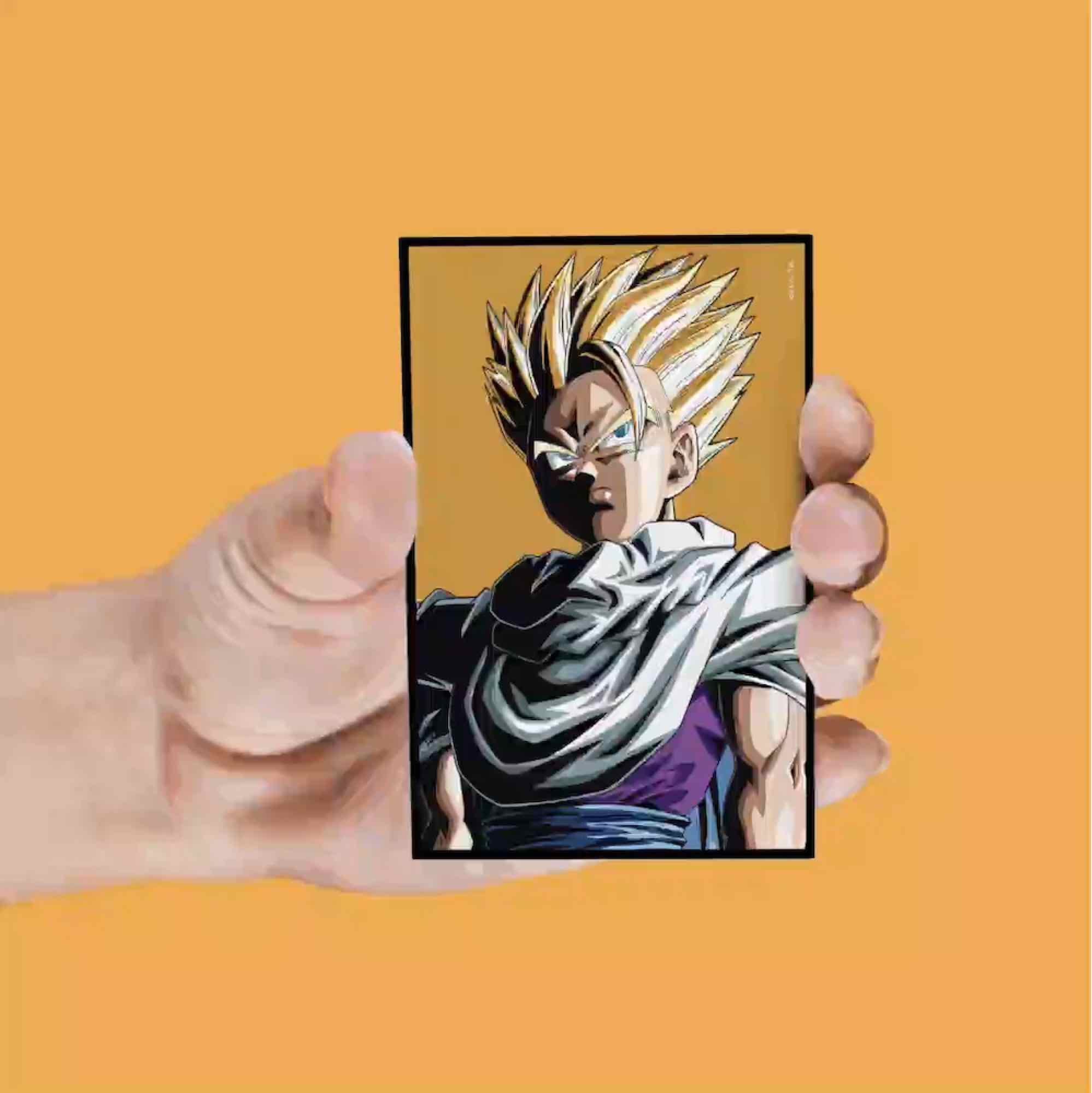Set de 4 magnet lenticulaire Personnages 2 - Dragon Ball Z
