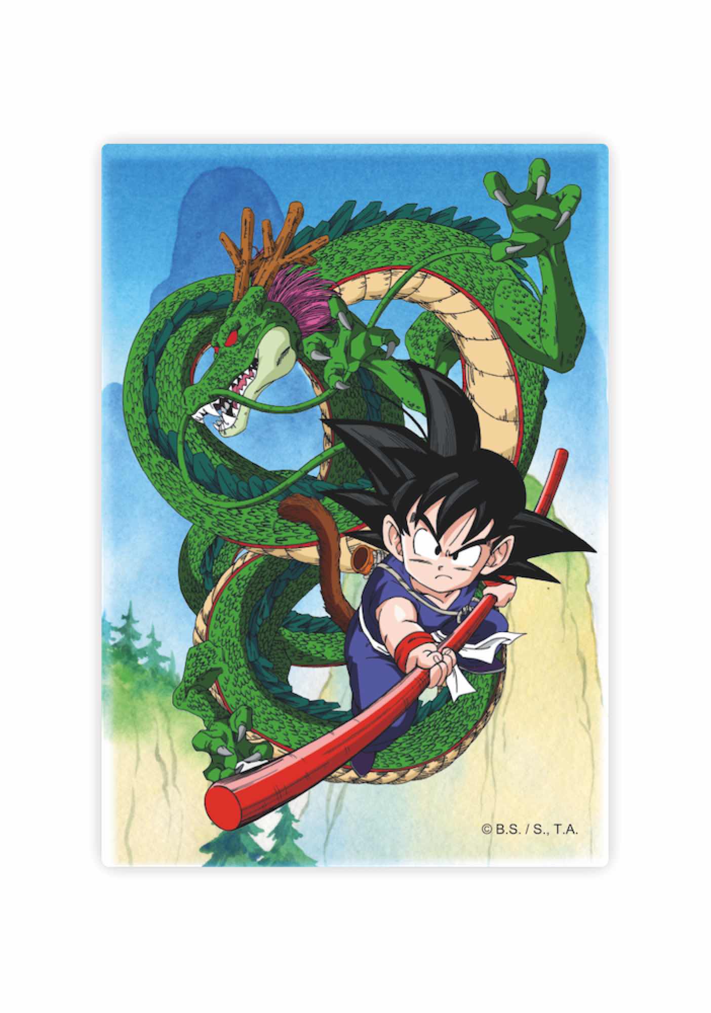 Magnet Shenron et Goku - Dragon Ball Z
