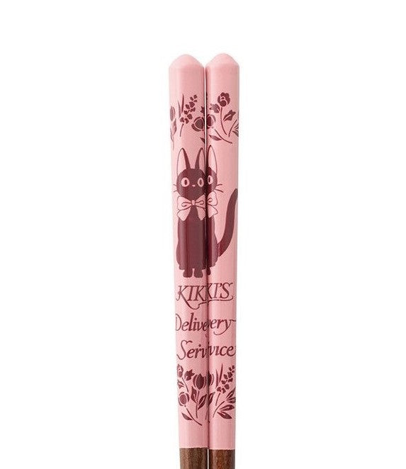 Baguettes Laquées Esquisses Rose Kiki la petite sorcière - Studio Ghibli