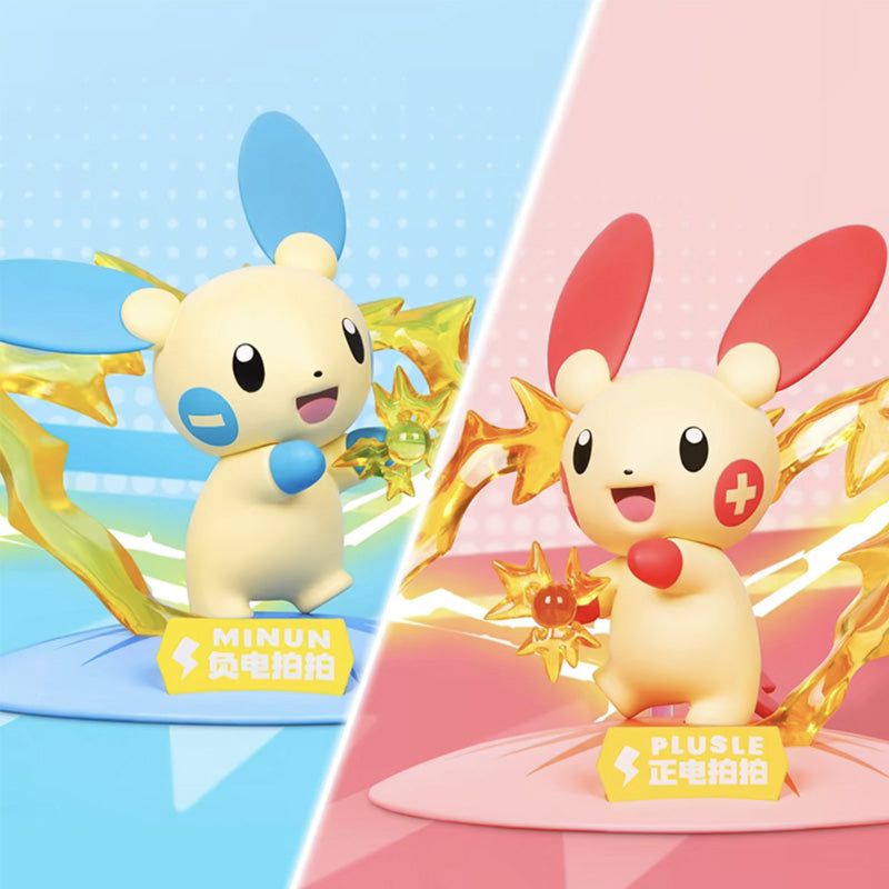 Figurine Posipi & Negapi - Pokémon - Funism Prime Mini
