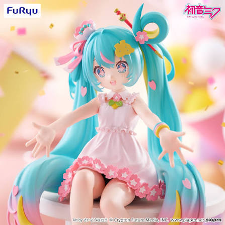 Figurine Hatsune Miku 10th Anniversary - Hatsune Miku - Noodle Stopper