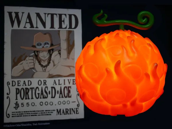 Lampe Fruit du demon Mera Mera no Mi - One Piece