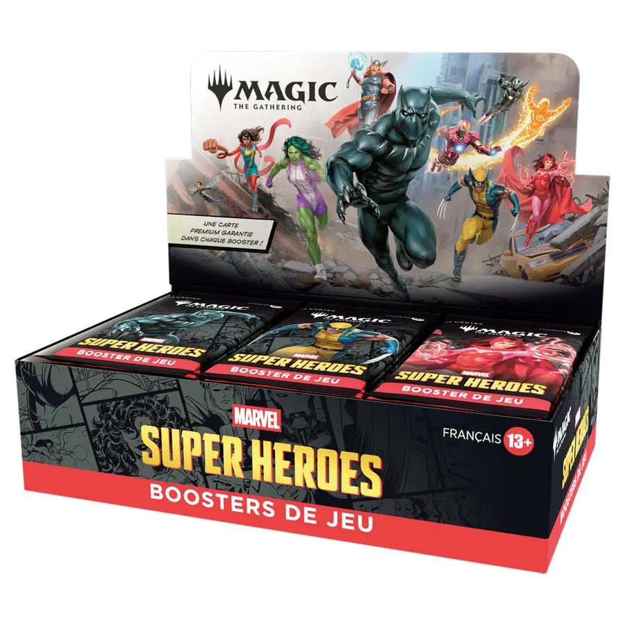Display Super Heroes (30 Boosters) FR - Magic: The Gathering - Wizards of the Coast