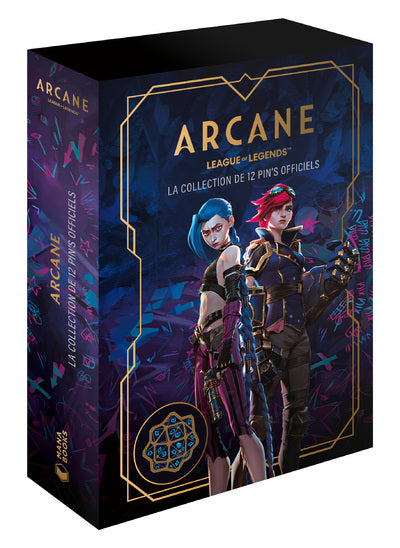 Collection des 12 Pin's Officiels Arcane - ManaBooks