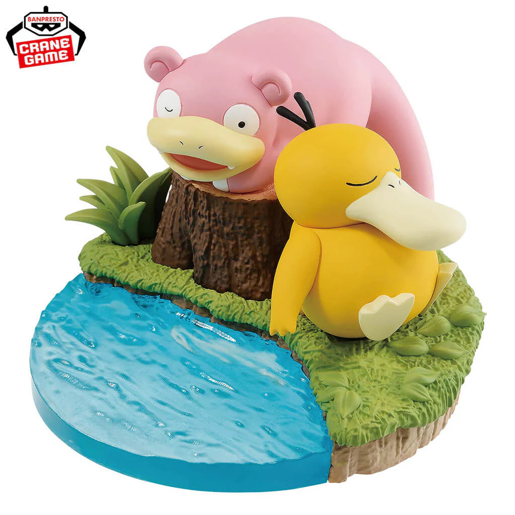 Figurine Psykokwak & Ramoloss - Pokémon - Banpresto