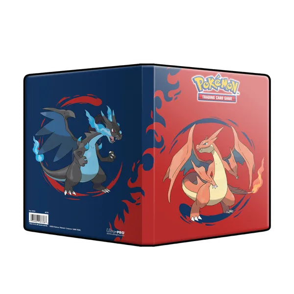 A4 9-Pocket Portfolio Mega-Charizard X and Mega-Charizard Y - Pokémon TCG - Mega Evolution