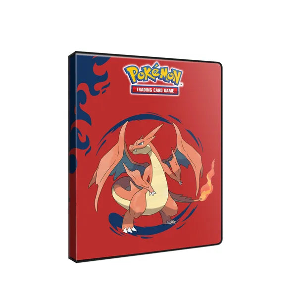 A4 9-Pocket Portfolio Mega-Charizard X and Mega-Charizard Y - Pokémon TCG - Mega Evolution