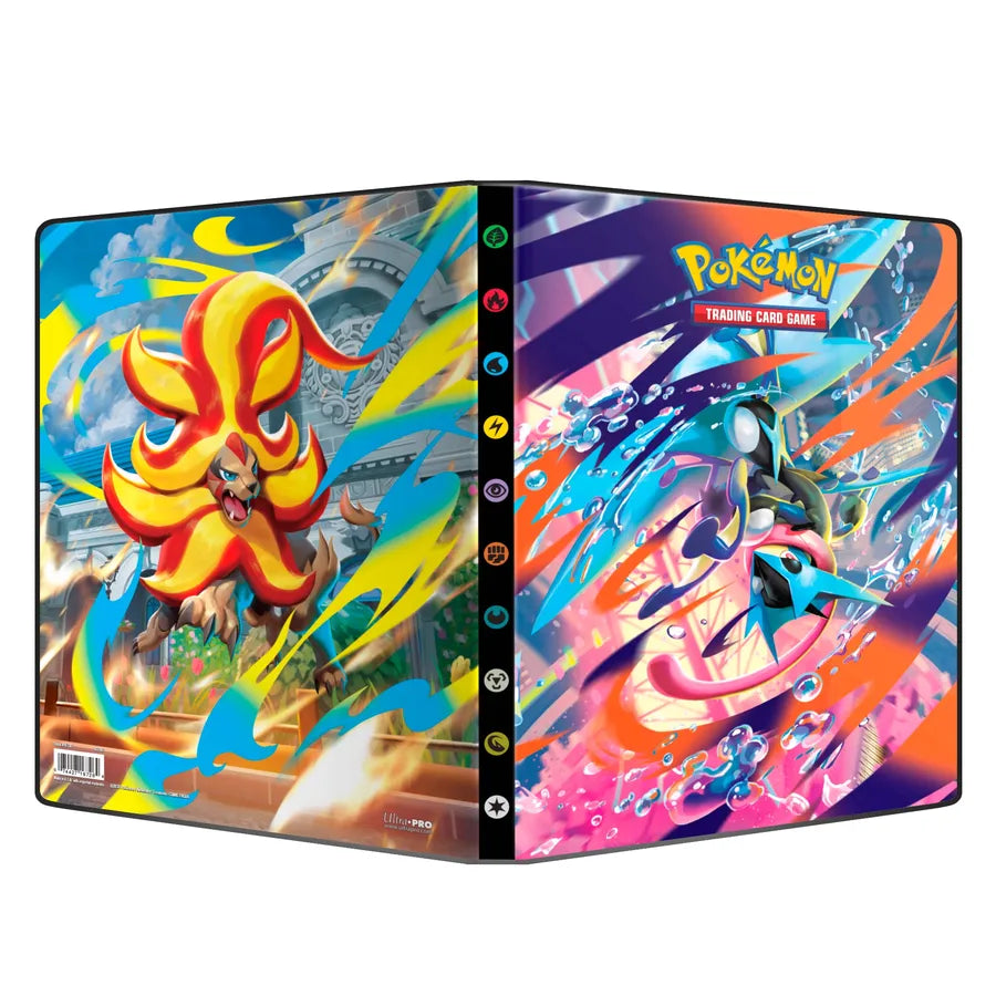 Portefolio A4 9 pochettes Chaos Ascendant - Pokémon JCC - Méga-Évolution