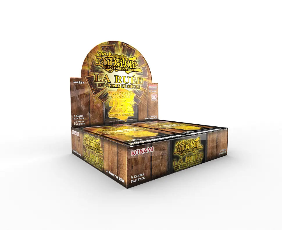 Display/Booster La Ruée du quart de siècle - Yu-Gi-Oh JCC