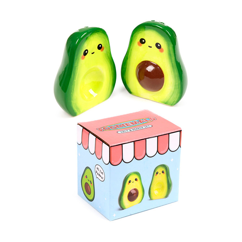Set salière et poivrière Pedro l'Avocat - KAWAII