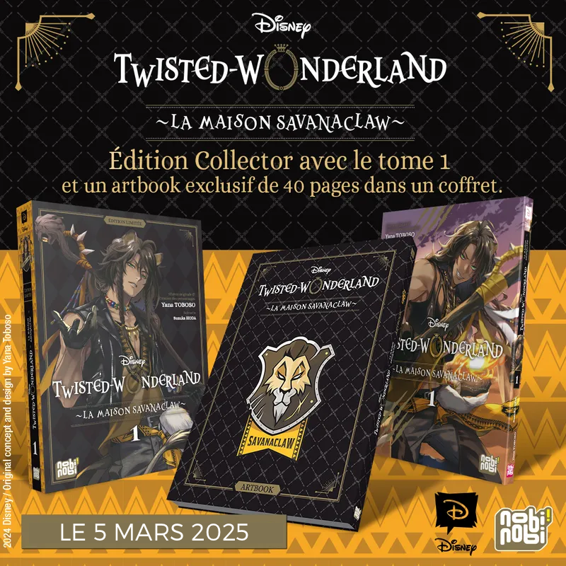 Disney Twisted Wonderland - Savanaclaw Tome 1 - Édition Limitée
