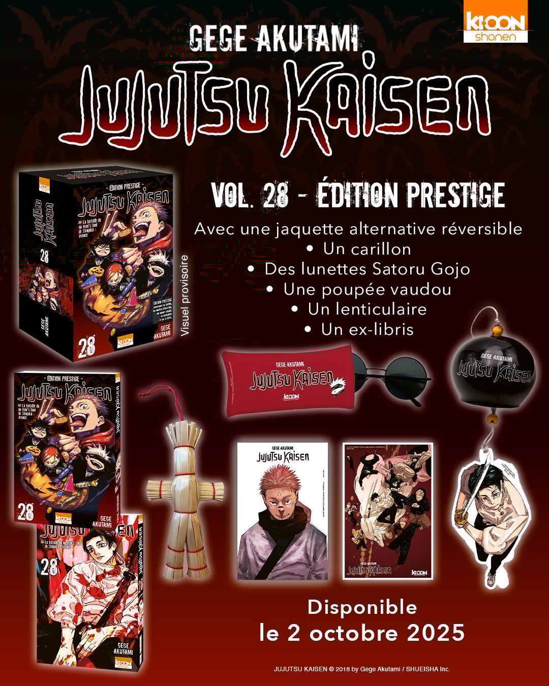 Jujutsu Kaisen - Tome 28 - Edition Prestige