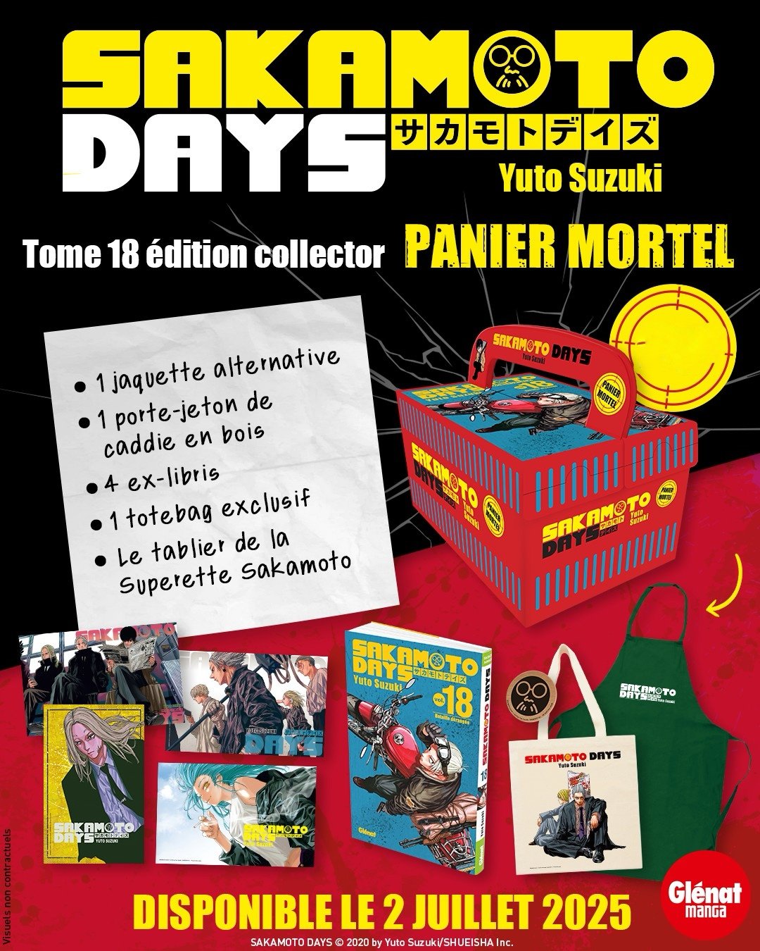 Sakamoto Days - Tome 18 - Edition Panier Mortel