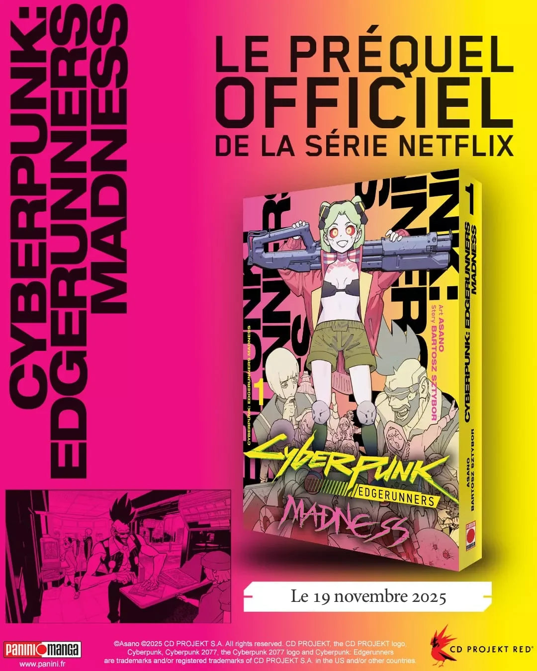 Cyberpunk Edgerunner Madness - Tome 1