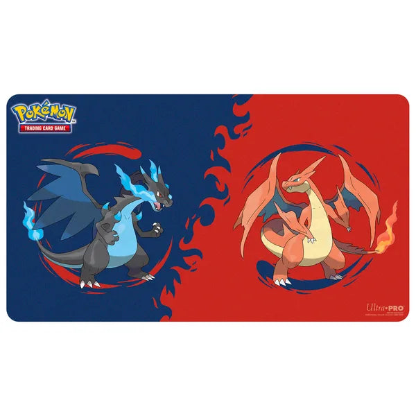 Tapis de jeu Méga-Dracaufeu X et Méga-Dracaufeu Y - Pokemon JCC