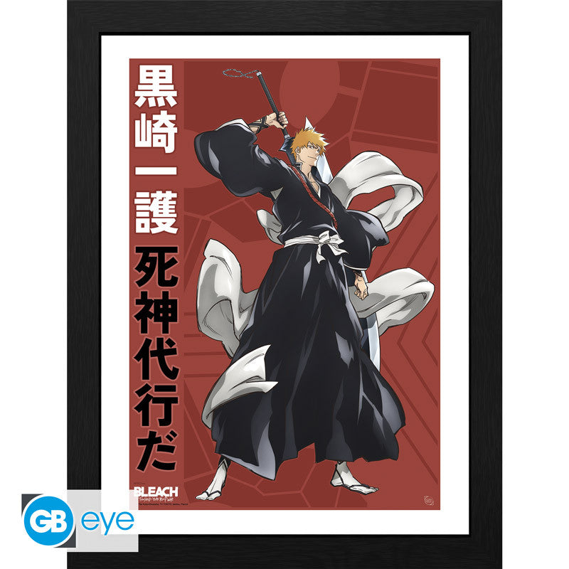 Tirage encadré Ichigo Kurosaki - Bleach - GB Eye