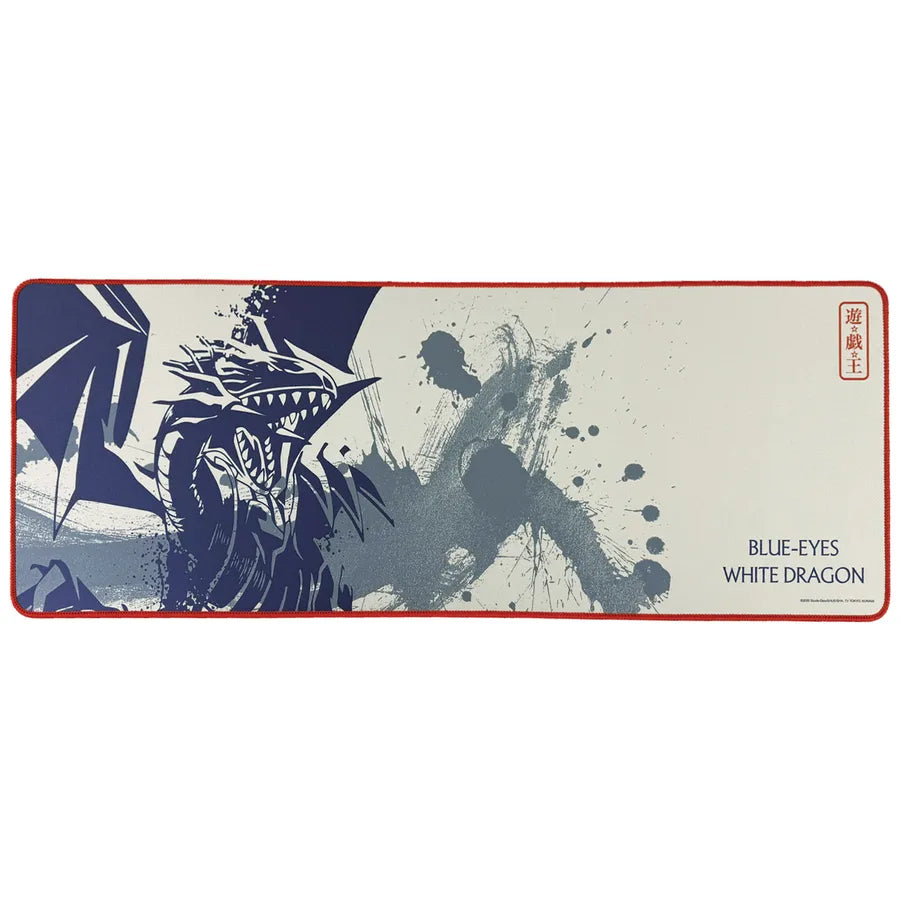 Tapis de jeu/souris et dessous de verre Dragon Blanc aux Yeux Bleus - Yu-Gi-Oh JCC