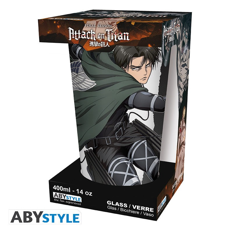 Verre XXL Levi S4 - Attack on Titan