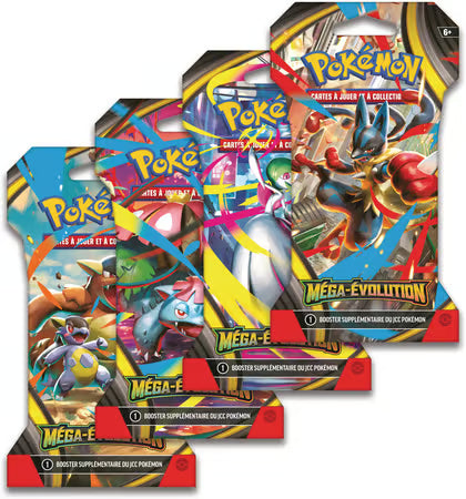 Booster Blister ME01 Méga-Évolution - Pokémon JCC - Méga Évolution