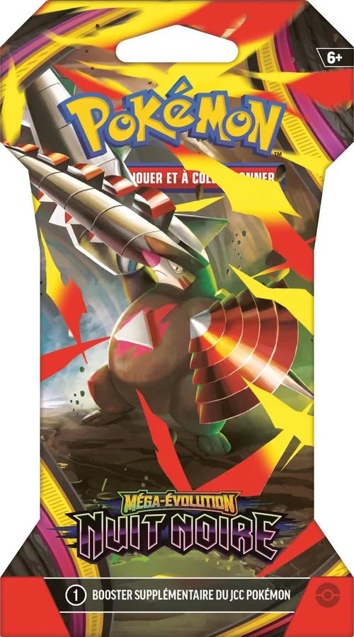 Booster Blister ME05 Nuit Noire FR - Pokémon JCC - Méga Évolution - Pokémon Company - Susume