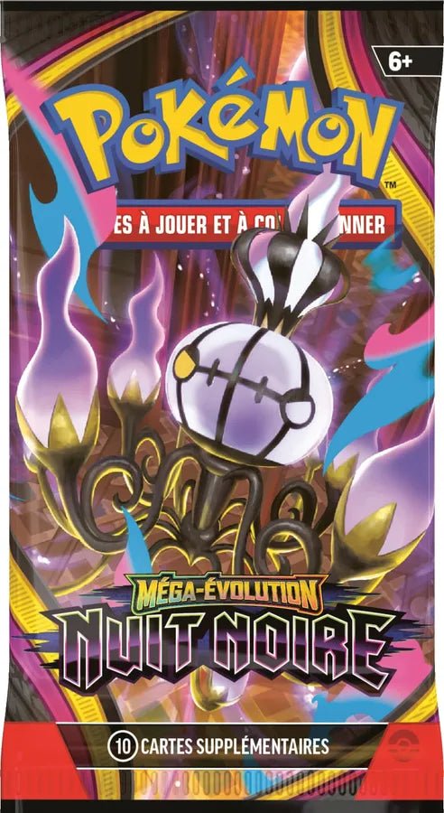 Booster ME05 Nuit Noire FR - Pokémon JCC - Méga Évolution - Pokémon Company - Susume