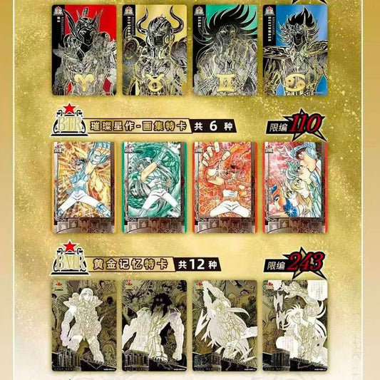 Booster Saint Seiya T1W1 Comic Version (5 Cartes) - Saint Seiya - Kayou - Kayou - Susume