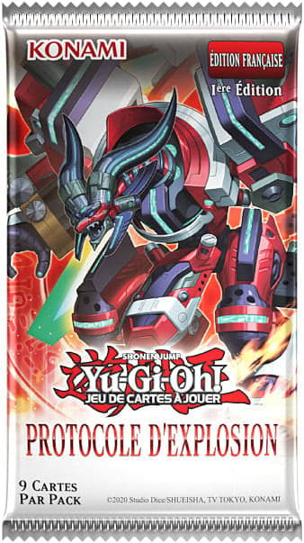 Booster Protocole d'Explosion FR - Yu-Gi-Oh JCC