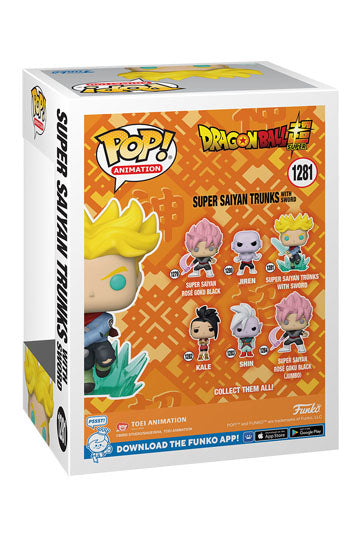 Pop Trunks super saiyan avec épée (1281) - Dragon Ball Z - Funko POP! Animation