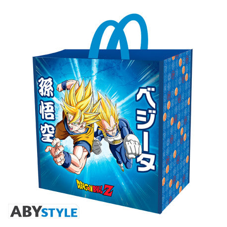 Sac de courses Dragon Ball Z Super Saiyans Bleu