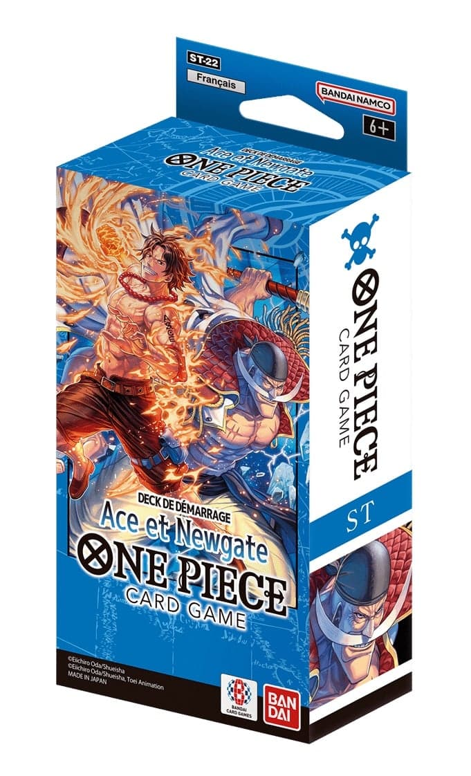 Deck de démarrage EX ST-22 Ace et Newgate FR - One piece TCG