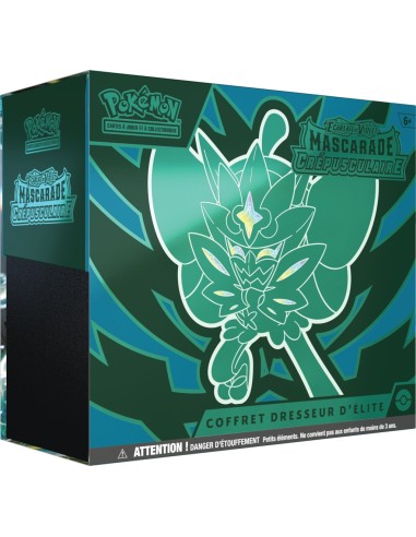 Etb Coffret dresseur d'elite Mascarade Crépusculaire EV06 - Pokémon JCC - Ecarlate et Violet