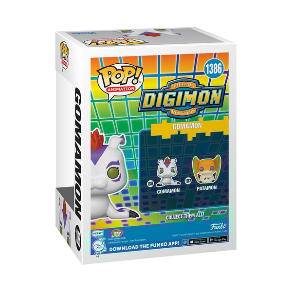 POP Gomamon 1386 - Digimon - Funko POP! Animation