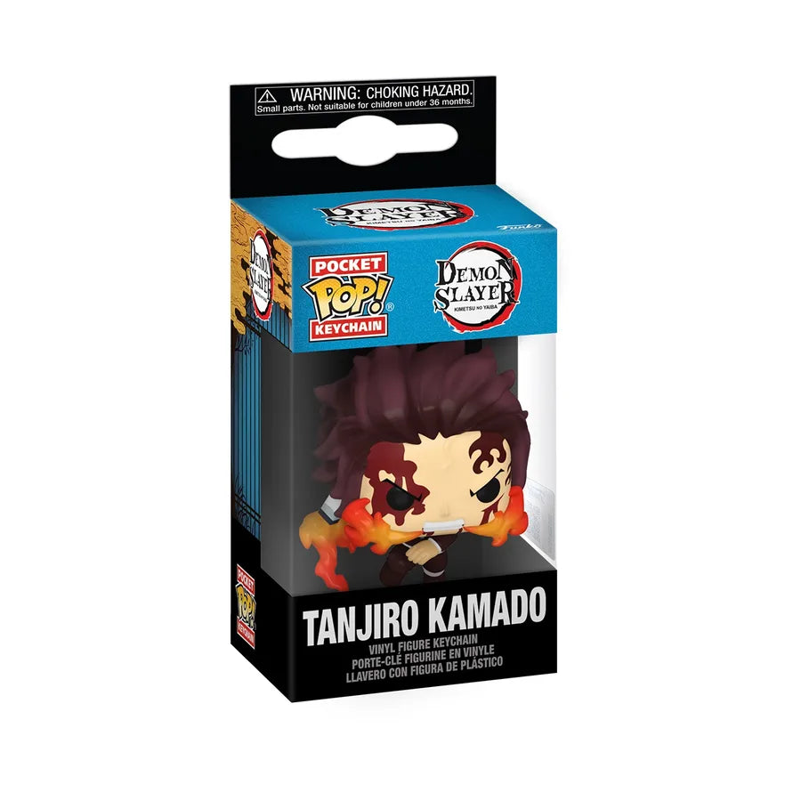 Porte-clé Tanjiro Kamado - Demon Slayer - Funko Pocket POP! Keychain