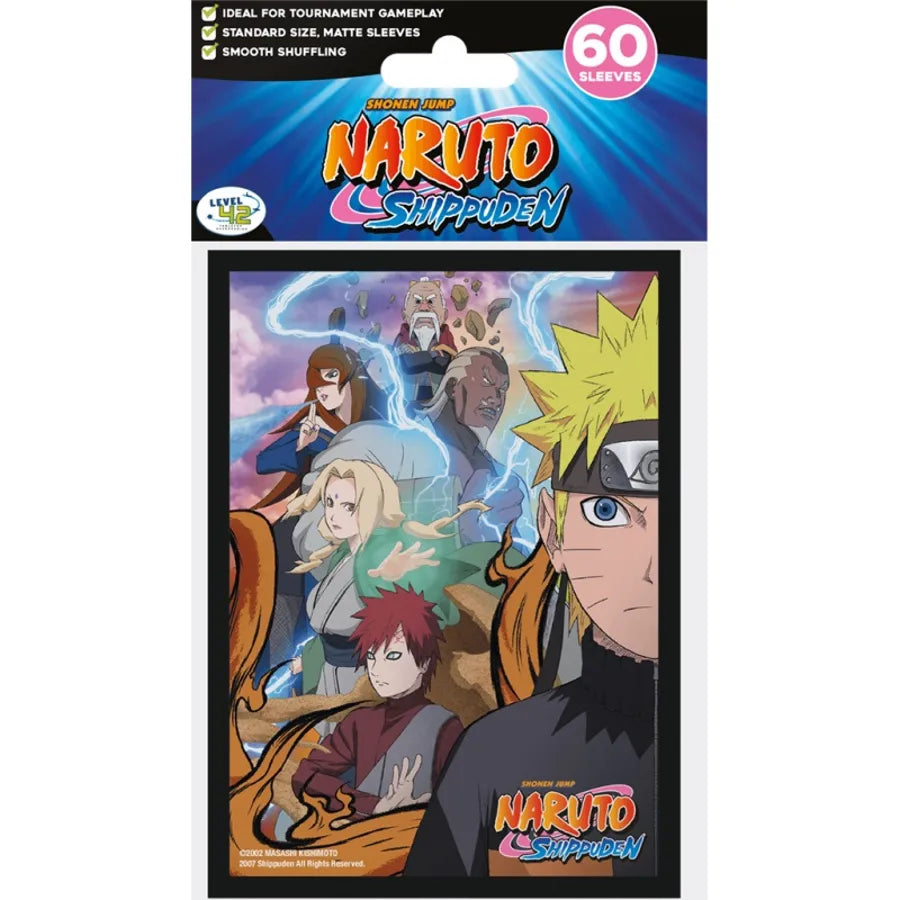 Sleeves Ninja Fight (60 Pochettes) Format japonais - Naruto Shippuden