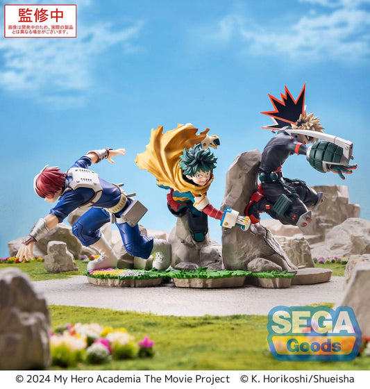 Figurine Izuku Midoriya - My Hero Academia You 're Next - Xross Link - Sega Goods - Susume