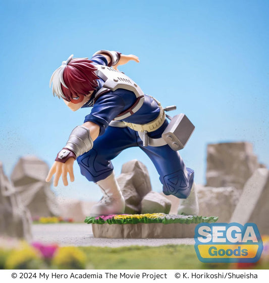 Figurine Shoto Todoroki - My Hero Academia You 're Next - Xross Link - Sega Goods - Susume