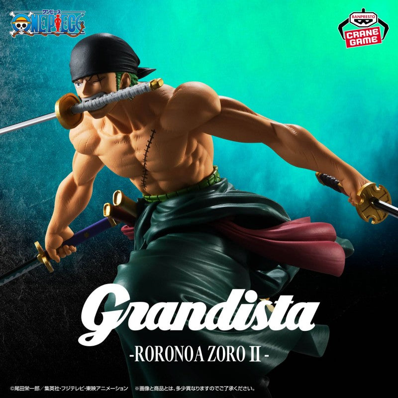 Figurine Roronoa Zoro II - One Piece - Grandista