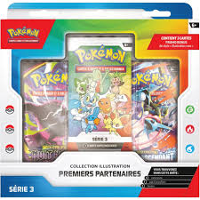 Coffret Collection Illustration Premiers Partenaires Série 3 (FR) - Pokémon JCC - Méga-Évolution