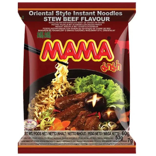 Mama Instant Noodle Ragoût de boeuf (60gr) - Mama