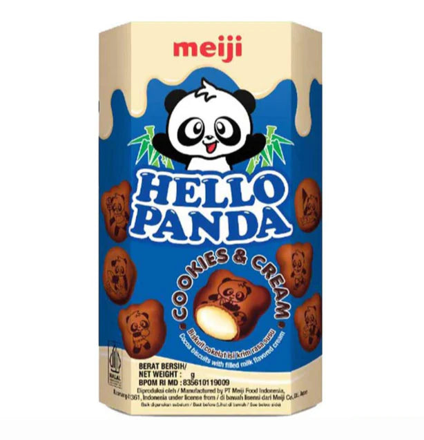 Meiji Hello Panda Cookie and cream