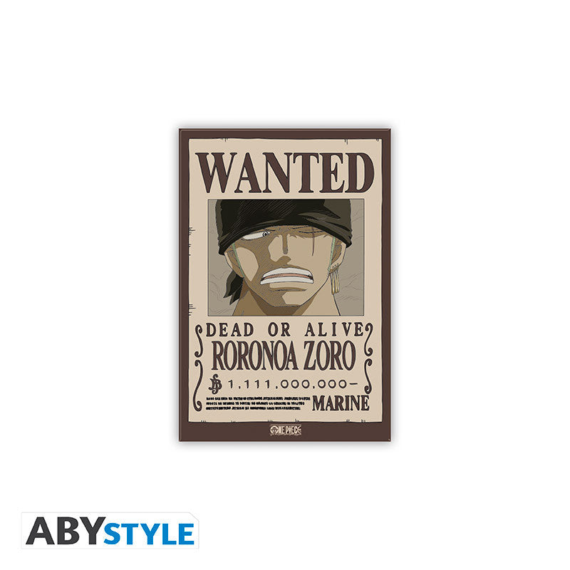 Aimant Wanted Zoro - One Piece